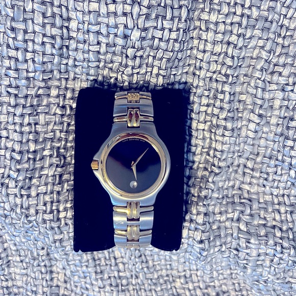 Movado Temo Women's Black Watch - 0607296 - Picture 1 of 4